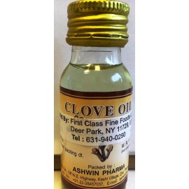 Ashwin ASHIWN Clove Oil Tooth 20ml Therupatic Use Essential Oil
