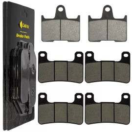 Caltric Front & Rear Brake Pads for Suzuki GSXR600 GSX-R600 2004 2005