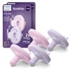 Philips Avent Soothie Chupetes ortodónticos para bebés, chupetes 100% silicona,