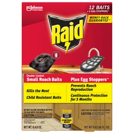 Raid Roach Killer Baits, Plus Egg Stoppers, 12 count