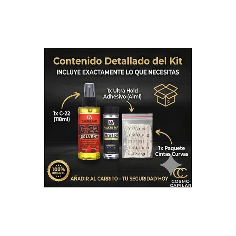 KIT Solvente C22 + Pegamento Ultra Hold 41 ml +