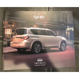 2021 INFINITI QX80 12-page Original Sales Brochure