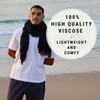 PANASIAM Plain Scarf, Oversized Scarves for Men and Women, Stole