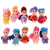 24pcs Mini Doll Children Kid Exquisite Unique Girl Doll with