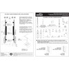 Wright Products VCA112PB Castellan Surface Lever Mount Latch with Deadbolt
