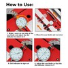 Table Saw Alignment Gauge Calibrator, 0-120mm Adjustable Digital Table Saw