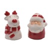 Christmas Novelty Salt and Pepper Set - Santa and Reindeer