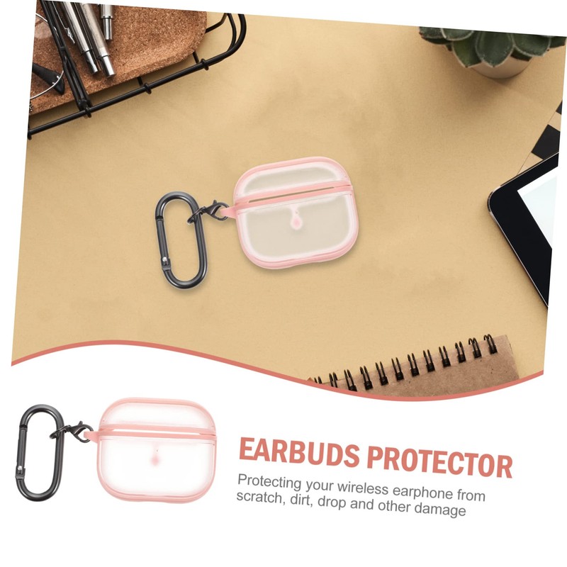 Gatuida 2sets Wireless Earbud Protector Case Stylish TPU Protective Cover