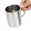 Stainless Steel Mug with Handle Lid DoubleLayer Heat Insulation Cup