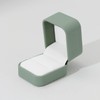 Oirlv Ring Box Ring Storage Box Ring Gift Box Green