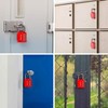 Puroma 2 Pack Combination Lock 4 Digit Outdoor Waterproof Padlock