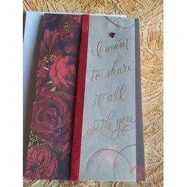 American Greetings Sincere Valentines Day Card I Want To Share It All With You Because I Love You