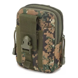 LJK Bolsa Morral Tactica Porta Celular Cinturon Multiusos Campin