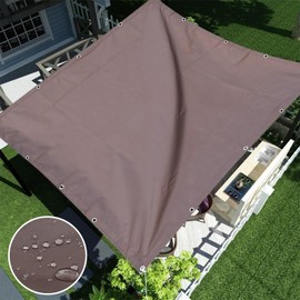 Abrotain Abrotain Sun Shade Sail 9'9"x13' Waterproof Shade Cloth Canopy Sunshade Camping Tarps Tent Cover with Grommets for Backyard Yard Deck Patio Pergola Garden Outdoor
