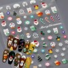 네일아트 크리스마스 귀여운 케릭터 엠보 스티커 20종 [크리스마스 스티커-15] Nail