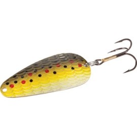 Cyclone Wobbler Casting/Trolling Spoon, 1 1/2", 1/6 oz, Brown Trout