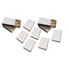 jameitop® 10 packs of matches without print/white boxes for designing,