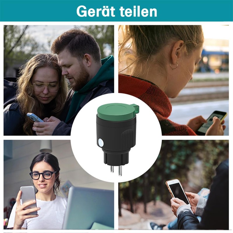 Offgridtec Smart Outdoor Socket WiFi with Smart Life or Tuya