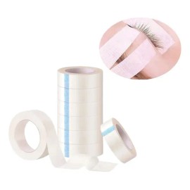 Cinta Micropore Extensiones De Pestañas 1x1 Sin Pelusa 10 Pz                                                                                          