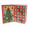 Kaemingk Wooden Book and Christmas Tree Advent Calendar