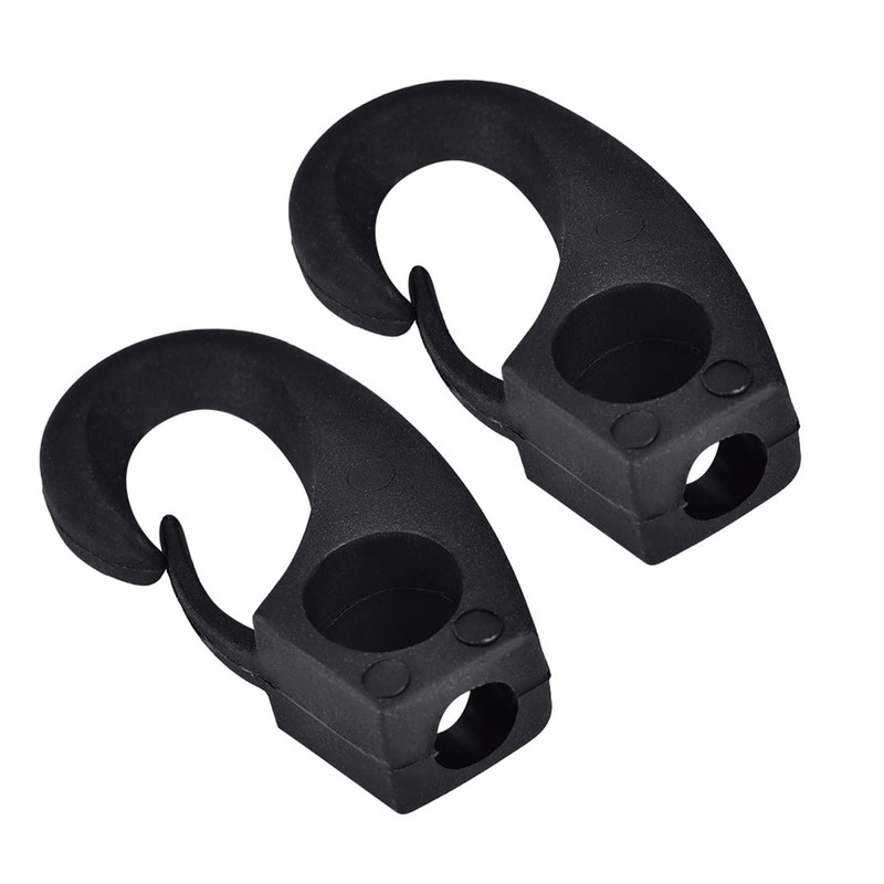 WGFOIP Shock Cord Hooks, Multi Purpose Nylon Clip Lashing Hooks