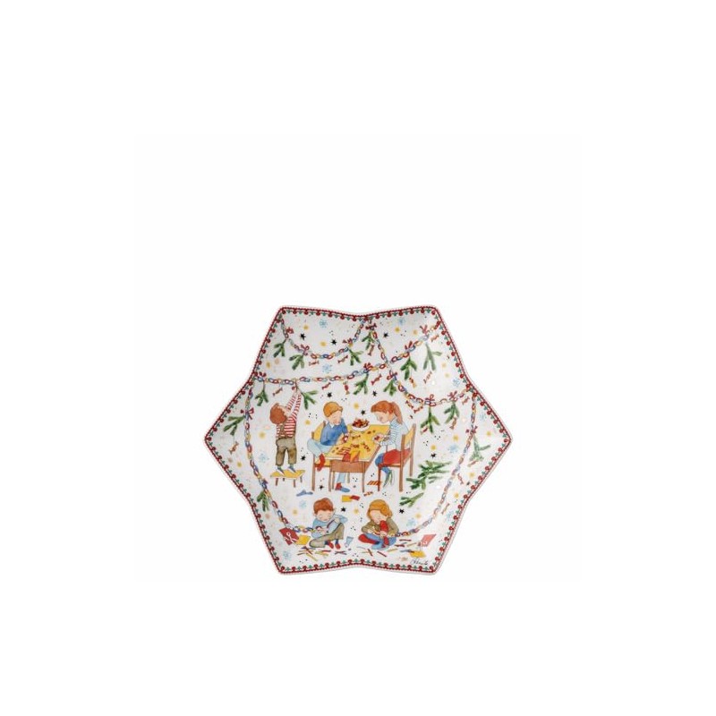 Hutschenreuther Collection 2024 Christmas Lights Star Bowl 24 cm