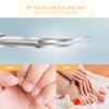 AOMIG Cuticle Scissors, Stainless Curved Blade Nail Scissors, Eyebrow Scissors