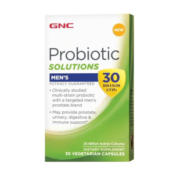 GNC Probiotic Solutions Men's | 30 Capsules | exp 11/25