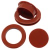 LifCratms 2 Set 2 Inch Silicone Patio Table Umbrella Hole