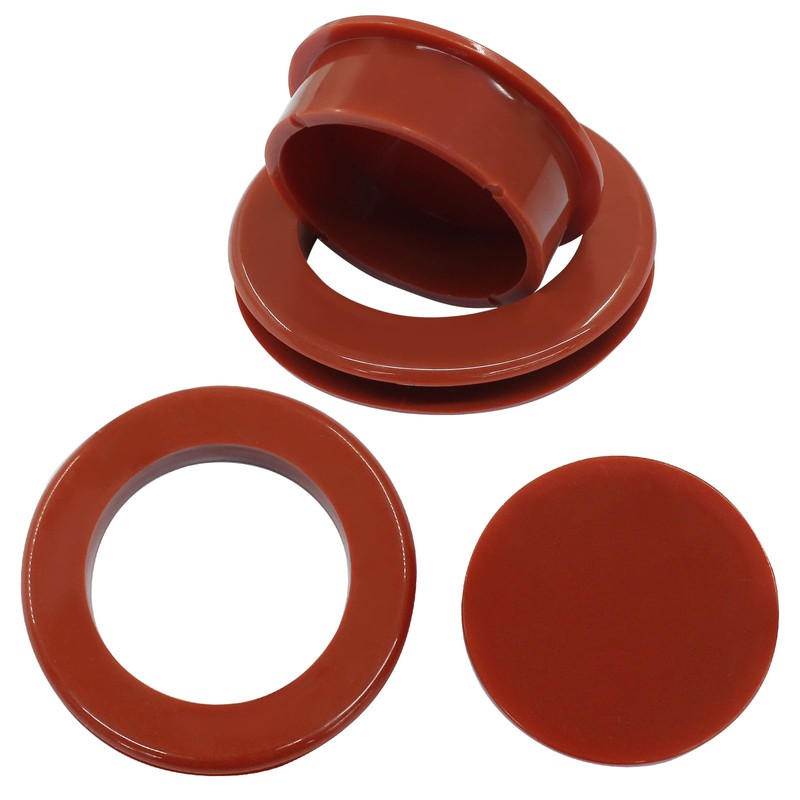 LifCratms 2 Set 2 Inch Silicone Patio Table Umbrella Hole