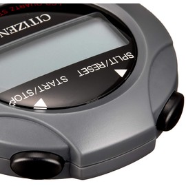 Citizen Stopwatch Large Digital Display Simple Type Gray Citizen 8rda04 – 008 