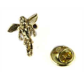 6030498 August Rhinestone Birth Month Angel Lapel Pin Guardian Protector Tie Tack Brooch