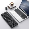 Redragon 2.4G Wireless Computer Keyboard, Multi-Media USB Keyboard for PC