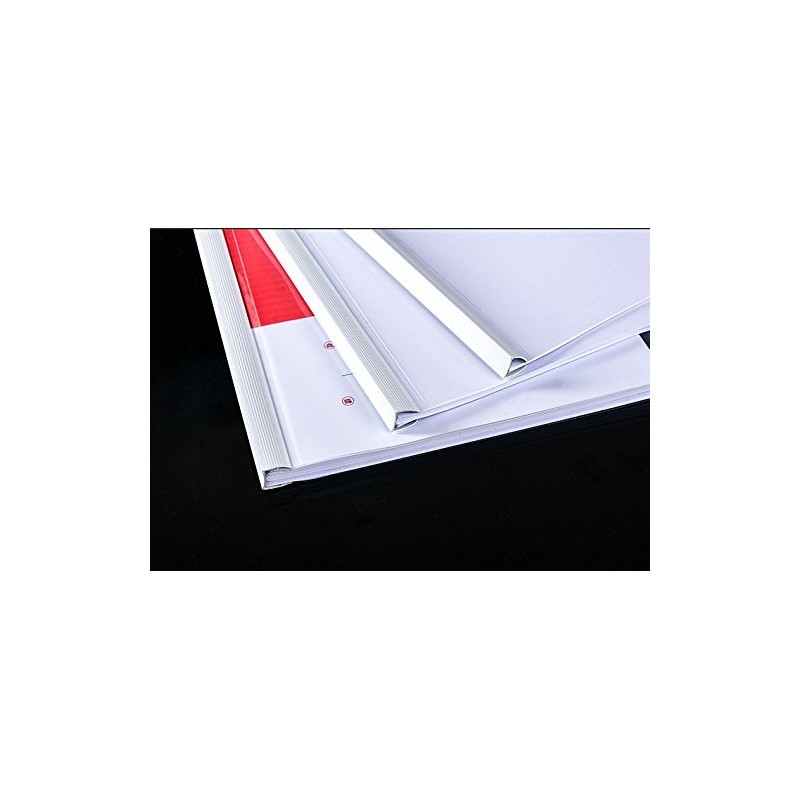 Plastic File Folder 10mm Sliding Bar Report Covers, 18C, 40