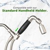 High Sierra® Solid Metal Handheld Shower Head, Lead-Free, with Built-In
