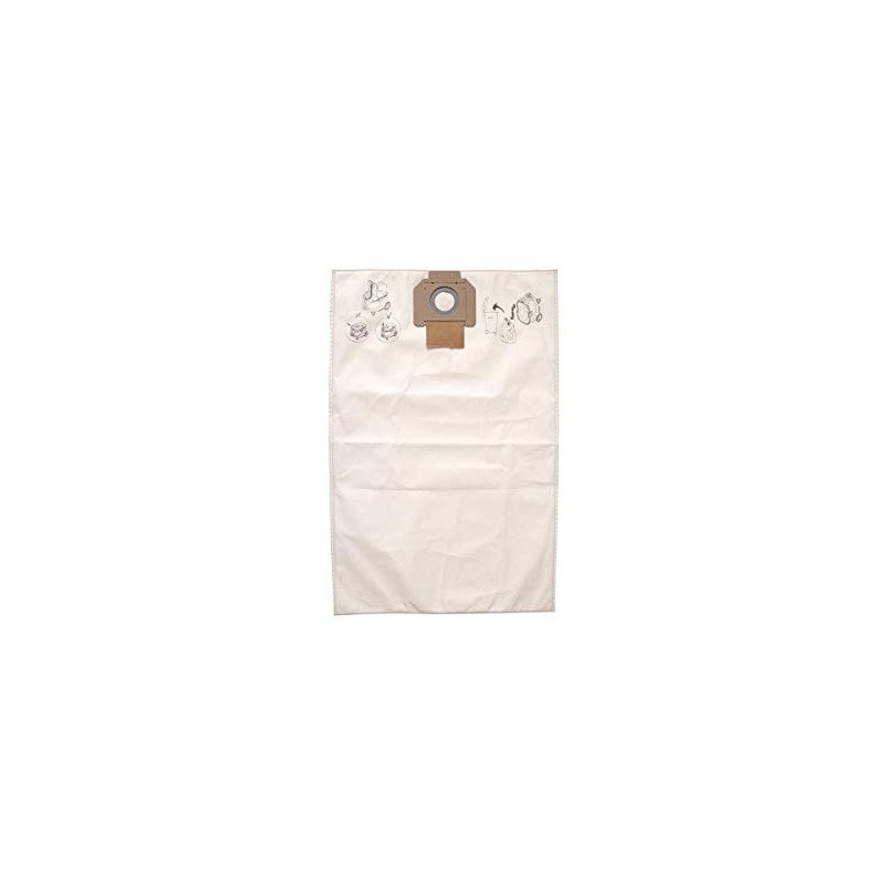 Mirka Fleece Dust Bags for 1230 Dust Extractor Pack of