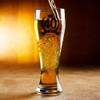 LOZACHE 40th Birthday Gifts for Men, Wheat Beer Glass Retirement