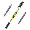 2 Pieces Pocket Screwdriver 4 in 1 Portable Screwdriver Multi-Tool