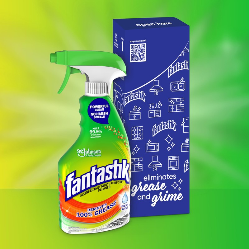 Fantastik All Purpose Cleaner, Multipurpose Surface Cleaner & Kitchen Grease