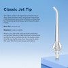 Replacement Heads for Nicwell/Oralfree FC159/F5025 Water Flosser (6 Classic Jet