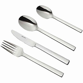 Solex Maya Kids Children's Cutlery Set 4-Piece Stainless Steel Silver 14 x 2 x 1 cm