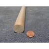 Micarta Canvas CE Phenolic Round Rod 1.00" (1") Diameter x