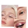 Black Liquid Glitter Eyeshadow & Eyeliner - Shimmer Sparkly Smudge-Proof