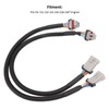 2 Pcs 22in Ignition Coil Extension Harness Relocation Cable for