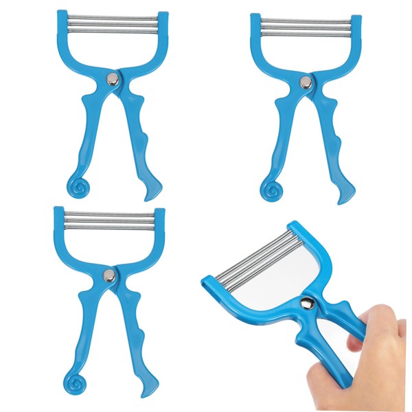 PACKOVE 3Pcs Manual Facial Hair Remover Spring Epilator for Women