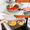 HAYAWEY Golden Roll UP Dish Drying Rack Over The Sink