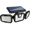 HOORAY Solar Motion Sensor Light - 800Lumens 74 LED Wireless