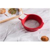 ProLeo Flour Sieve Plastic Fine Mesh Sieve with Free Scraper