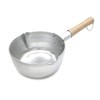 Kyoto Katsugu Snow Flat Pot, Frosted, 7.9 inches (20 cm),