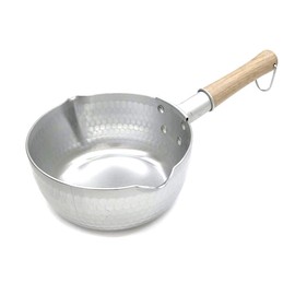 Kyoto Katsugu Snow Flat Pot, Frosted, 7.9 inches (20 cm), Made in Japan, Box Included, Induction Compatible